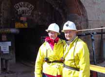 Diana and Dave at Queen Mine